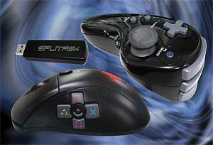 【クリックで詳細表示】PS3/PC用 デュアル SFX FRAG PRO ワイヤレス コントローラ(日本語バージョン)[SPLITFISH]《在庫切れ》
