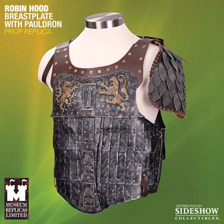 【クリックでお店のこの商品のページへ】ロビン・フッド レプリカ 胸当てセット[ミュージアムレプリカ]《在庫切れ》Robin Hood - Prop Replica： Breastplate With Pauldron