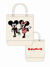 【クリックで詳細表示】ディズニー ハンプトート キュービックマウス ミッキー＆ミニー[スモールプラネット]《在庫切れ》