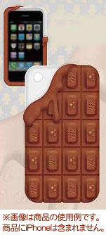 【クリックで詳細表示】ディズニー ミューポッズ チョコレートシリコンケース チョコレート iPhone 3G/3GS用[グルマンディーズ]《在庫切れ》