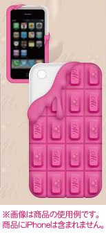 【クリックで詳細表示】ディズニー ミューポッズ チョコレートシリコンケース ミックスペリーチョコレート iPhone 3G/3GS用[グルマンディーズ]《在庫切れ》