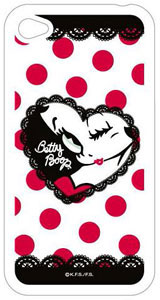 【クリックで詳細表示】ベティ・ブープ キャラクタージャケット Aタイプ iPhone 4 専用[グルマンディーズ]《在庫切れ》