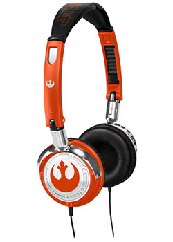 【クリックで詳細表示】ファンコトロニクス スター・ウォーズ 折りたたみ型ヘッドホン 反乱同盟軍 単品[ファンコ]《在庫切れ》Funkotronics Fold-Up Headphone - Star Wars： Rebel Alliance