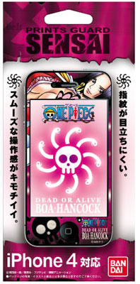 【クリックで詳細表示】プリントガードSENSAI iPhone4 ワンピース03 ハンコックi[ハセ・プロ]《在庫切れ》
