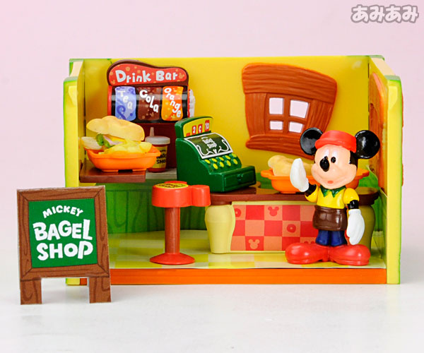 【クリックでお店のこの商品のページへ】ディズニー ミッキーマウス ベーグルショップ 単品(食玩)[リーメント]《在庫切れ》