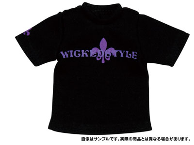 【クリックでお店のこの商品のページへ】ピュアニーモSサイズ Wicked Style Tシャツ ブラック(ドール用衣装)[アゾン]《在庫切れ》