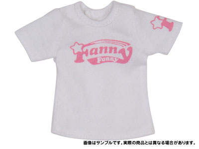 【クリックで詳細表示】ピュアニーモSサイズ Fanny Fanny Tシャツ ホワイト(ドール用衣装)[アゾン]《在庫切れ》