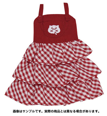 【クリックで詳細表示】ピュアニーモ XSサイズ Snotty cat mini ワンピース レッド(ドール用衣装)[アゾン]《在庫切れ》