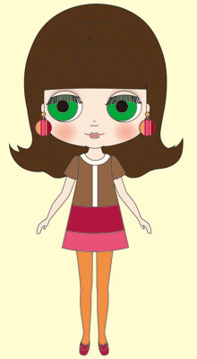 【クリックでお店のこの商品のページへ】ブライス ショップ限定ドール シンプリーチョコレート 通常サイズ 単品[タカラトミー]《在庫切れ》