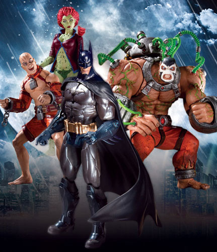 【クリックで詳細表示】バットマン アーカム・アサイラム アクションフィギュア シリーズ2 / 4種セット[DCダイレクト]《在庫切れ》Batman Arkham Asylum - Action Figure Series 2(Assortment)