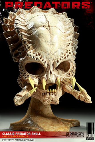 【クリックでお店のこの商品のページへ】プレデターズ クラシック・プレデター スカル プロップレプリカ 単品[サイドショウ]《在庫切れ》Predators - 1/1 Scale Prop Replica： Classic Predator Skull