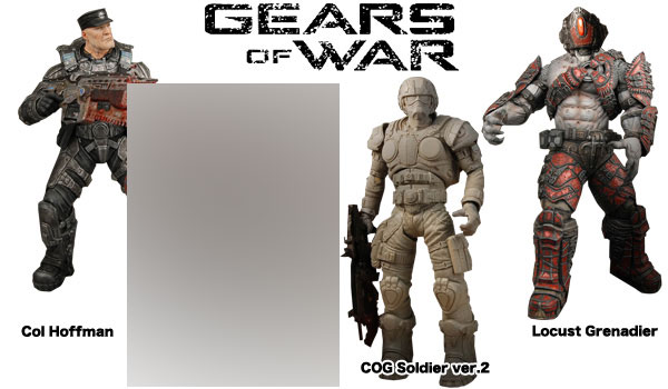 【クリックでお店のこの商品のページへ】ギアーズ・オブ・ウォー アクションフィギュア シリーズ5 3種セット[ネカ]《発売済・取り寄せ品》Gears of War - Action Figure Series 5 (Assortment)