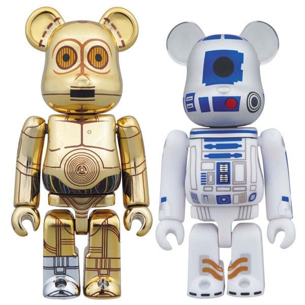 【クリックで詳細表示】ベアブリック C-3PO(TM) ＆ R2-D2(TM) 2パック[タカラトミー]《在庫切れ》