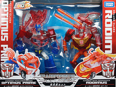 【クリックで詳細表示】トランスフォーマー TA オプティマスプライム＆ロディマス(10年8月分)[タカラトミー]《発売済・取り寄せ品》