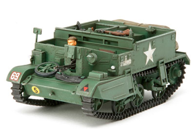 【クリックで詳細表示】完成品 1/48MM ブレンガンキャリアーMkII(ドライバーフィギュア1体付き)[タミヤ]《発売済・取り寄せ品》