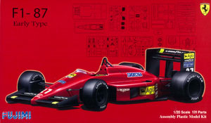 【クリックで詳細表示】プラモデル GP-20 フェラーリF1-87(前期型)[フジミ模型]《発売済・取り寄せ※暫定》