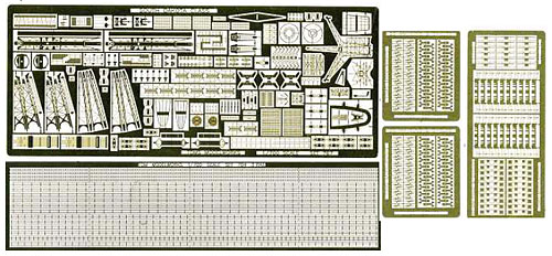 【クリックでお店のこの商品のページへ】トムスモデル 艦船模型用 エッチングパーツ 1/700 WWII 米海軍戦艦 サウスダコタ級 用[ピットロード]《取り寄せ※暫定》
