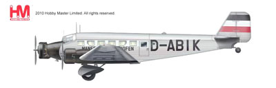 【クリックで詳細表示】ホビーマスター ダイキャスト完成品 1/144 Ju-52/3M ルフトハンザ・ドイツ航空 1936[インターアライド]《発売済・在庫品》