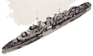【クリックで詳細表示】SPRシリーズ レジン製 組立キット 1/700 英国海軍敷設巡洋艦 アブディール[ピットロード]《発売済・取り寄せ※暫定》