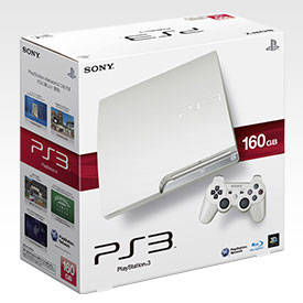 【クリックでお店のこの商品のページへ】PS3 プレイステーション3 本体 HDD 160GB クラシック・ホワイト[SCE]《在庫切れ》