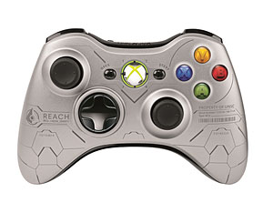 【クリックでお店のこの商品のページへ】Xbox360用 ワイヤレスコントローラー Halo：Reach(ヘイロー リーチ)リミテッドエディション[マイクロソフト]《在庫切れ》