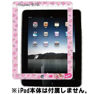 【クリックでお店のこの商品のページへ】ピンクパンサー＆パルズ iPad対応スクリーンプロテクター Aタイプ/PPP-09A[グルマンディーズ]《在庫切れ》
