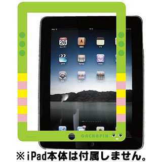 【クリックで詳細表示】ガチャピン×ムック iPad対応スクリーンプロテクター Aタイプ/FT-15A[グルマンディーズ]《在庫切れ》