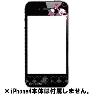 【クリックで詳細表示】マイメロディ iPhone4専用スクリーンプロテクター Aタイプ/SAN-59MMA[グルマンディーズ]《在庫切れ》
