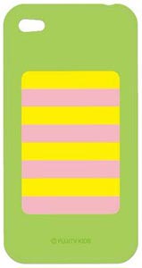 【クリックで詳細表示】ガチャピン×ムック iPhone4専用キャラクタージャケット ガチャピン/FT-13NGR[グルマンディーズ]《在庫切れ》