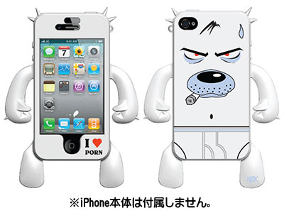 【クリックで詳細表示】iPhone 4用ケース ロボテクター(Pornmonger) 単品[ヌーゴ・ラブズ]《在庫切れ》Robotector - Case for iPhone 4 (Pornmonger)