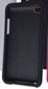 【クリックで詳細表示】iPod touch 4G 専用シェルカバー ブラック/IPT4G-09BK[グルマンディーズ]《取り寄せ※暫定》