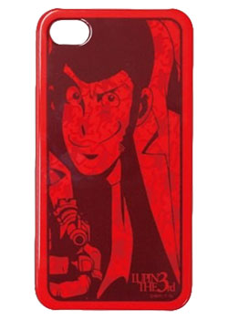 【クリックで詳細表示】ルパン三世 フィッツポッド ルパン iPhone4専用 キャラクタージャケット(LU-02A)[グルマンディーズ]《在庫切れ》