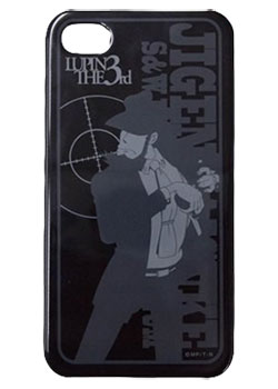 【クリックで詳細表示】ルパン三世 フィッツポッド 次元 iPhone4専用 キャラクタージャケット(LU-02B)[グルマンディーズ]《在庫切れ》