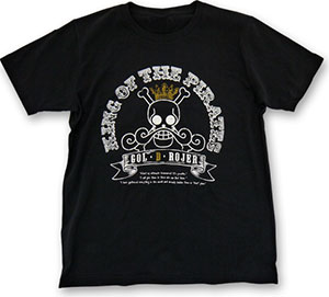 【クリックで詳細表示】From TV animation ワンピース ゴール・D・ロジャーTシャツ/ブラック-XL[コスパ]《10月予約》
