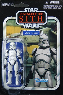 【クリックで詳細表示】スター・ウォーズ ヴィンテージ ベーシックフィギュア クローン・トルーパー 単品[タカラトミー]《在庫切れ》