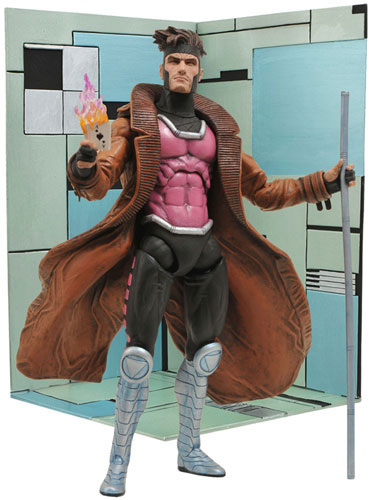 【クリックで詳細表示】マーベルセレクトフィギュア X-MEN ガンビット 単品[ダイアモンドセレクト]《発売済・在庫品》Marvel Select - Action Figure： Gambit