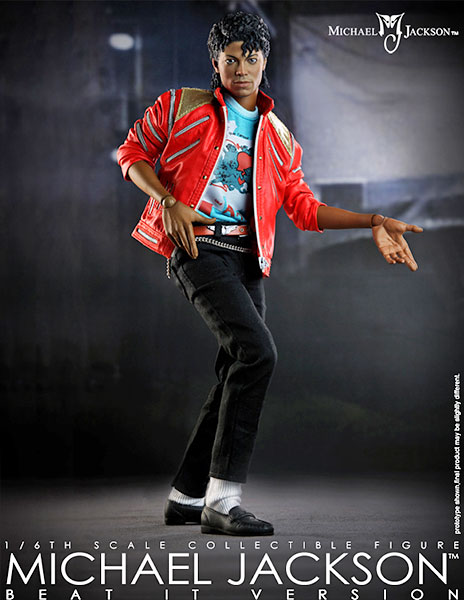 【クリックで詳細表示】【HOTTOYS 10周年 限定品】マイコン 1/6スケールフィギュア マイケル・ジャクソン(今夜はビート・イット版) 単品[ホットトイズ]《在庫切れ》M icon - 1/6 Scale Fully Poseable Figure： Michael Jackson (Beat It)
