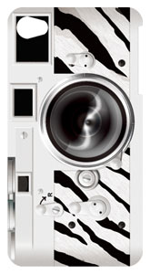 【クリックで詳細表示】ニヤリィ・フォン カメラ(レンジファインダー)ゼブラ for iPhone4 単品[ニヤリィジャパン]《取り寄せ※暫定》