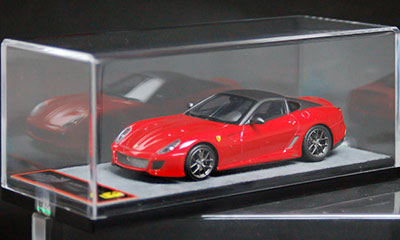 【クリックで詳細表示】BBR 完成品 1/43 フェラーリ 599 GTO レッド[BBR]《在庫切れ》