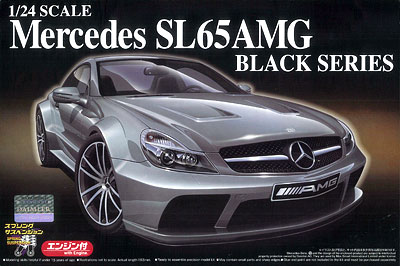【クリックでお店のこの商品のページへ】プラモデル ザ・ベストカーGT No.3 1/24 メルセデスベンツ SL65 AMG ブラックシリーズ[アオシマ]《在庫切れ》