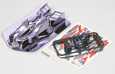 【クリックで詳細表示】ミニ四駆限定 マンタレイMk.2 ポリカボディ(バイオレットメッキ)[タミヤ]《取り寄せ※暫定》