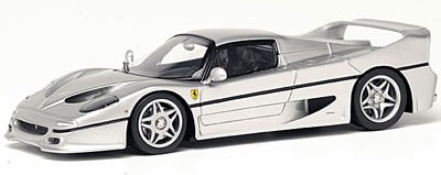 【クリックでお店のこの商品のページへ】ハンドメイドモデルカー 1/43 シルバー フェラーリ F50 ストリート 1995[メイクアップ]《在庫切れ》