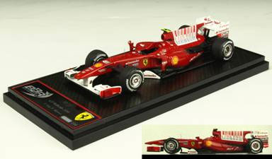 【クリックで詳細表示】BBR レジン 1/43 フェラーリ F10 2010年 バーレーンGP No.8 ドライバー：F. Alonso[BBR]《在庫切れ》