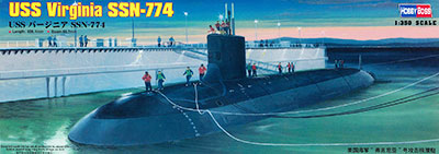 【クリックで詳細表示】プラモデル 潜水艦 シリーズ 1/350 USS バージニア SSN-774[童友社]《在庫切れ》