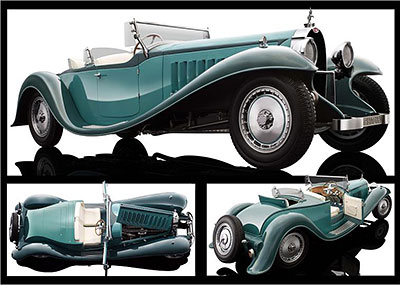 ブガッティ ロワイヤル Coupe de Ville タイプ41 1930年 (シャーシのみ