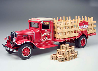 【クリックで詳細表示】ダンバリンミント 完成品 1933年 バドワイザー・デリバリー・トラック[タミヤ]《発売済・取り寄せ※暫定》