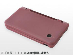 【クリックで詳細表示】DSi LL用 シリコンケース シックレッド[デイテル・ジャパン]《在庫切れ》