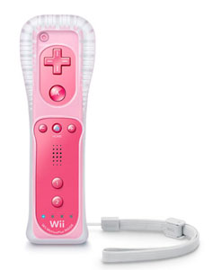 【クリックでお店のこの商品のページへ】Wiiリモコンプラス ピンク(Wiiモーションプラス内蔵)[任天堂]《在庫切れ》