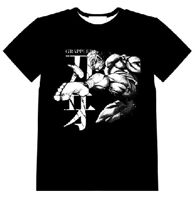 【クリックで詳細表示】グラップラー刃牙 Tシャツ/範馬刃牙モデル-Sサイズ《在庫切れ》