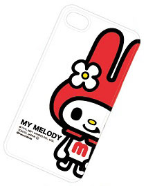 【クリックで詳細表示】マイメロディ キャラクタージャケット iPhone4専用(SANPW-01B)[グルマンディーズ]《取り寄せ※暫定》サンリオキャラクターズ byパンソンワークス